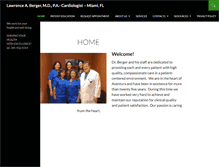 Tablet Screenshot of lawrencebergermd.com